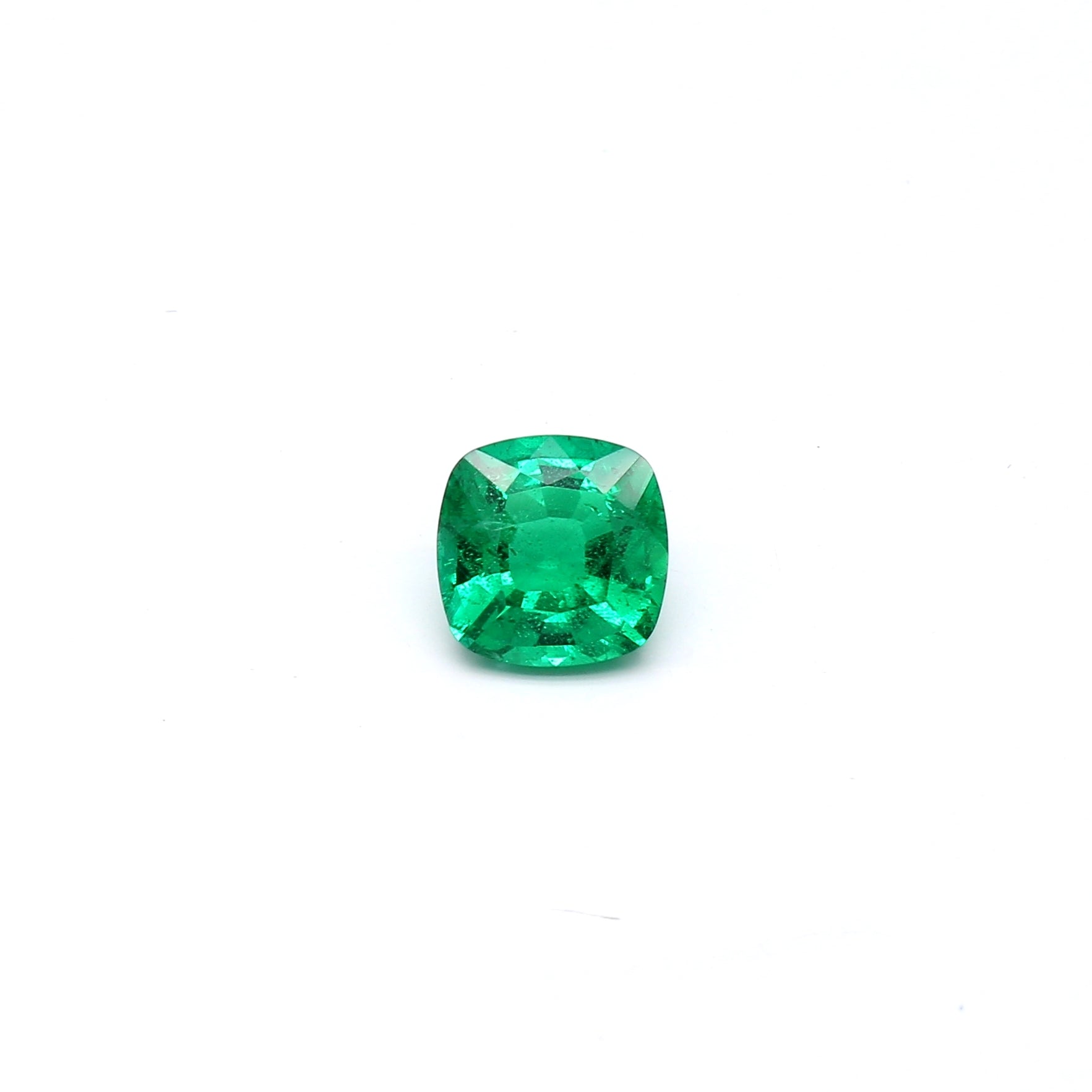 1.08 ct. Cushion Emerald ICA Minor