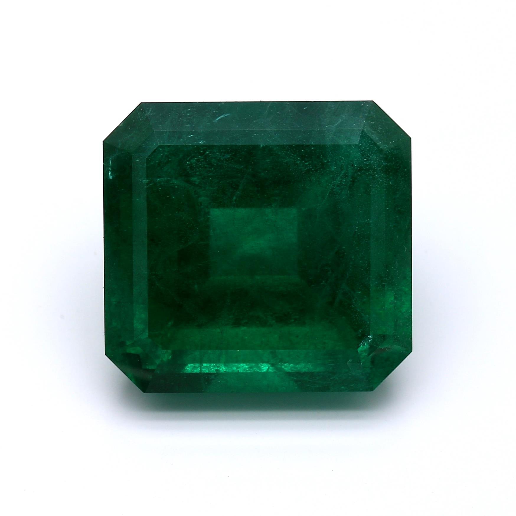 23.18 ct. Emerald GRS Minor