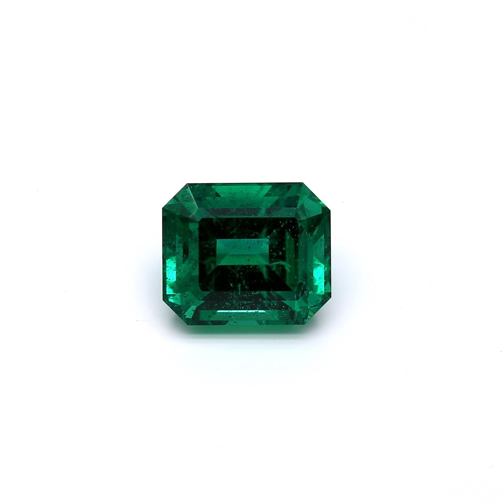 4.08 ct. Emerald GRS Minor