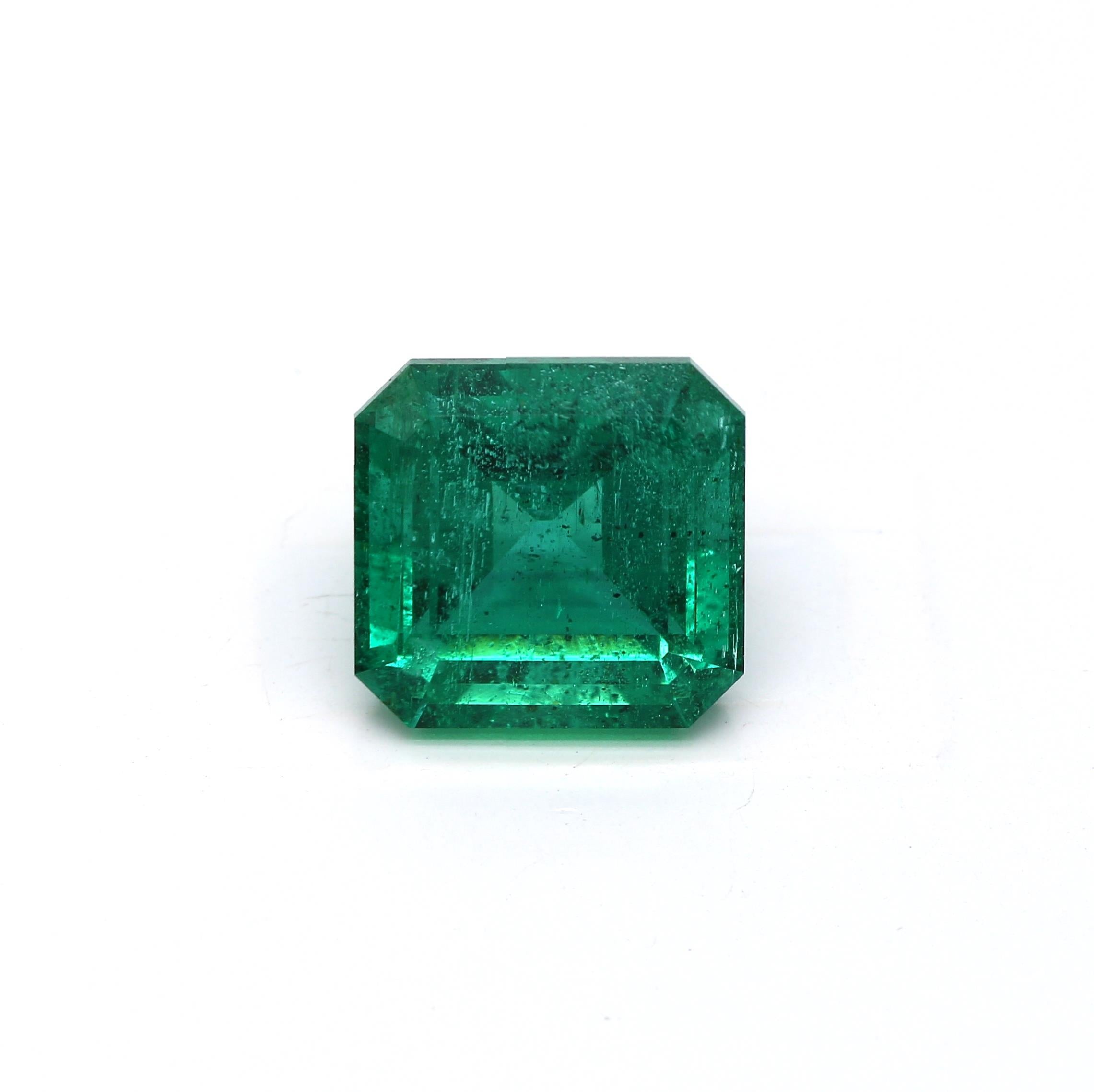 3.07 ct. Emerald GIA Minor