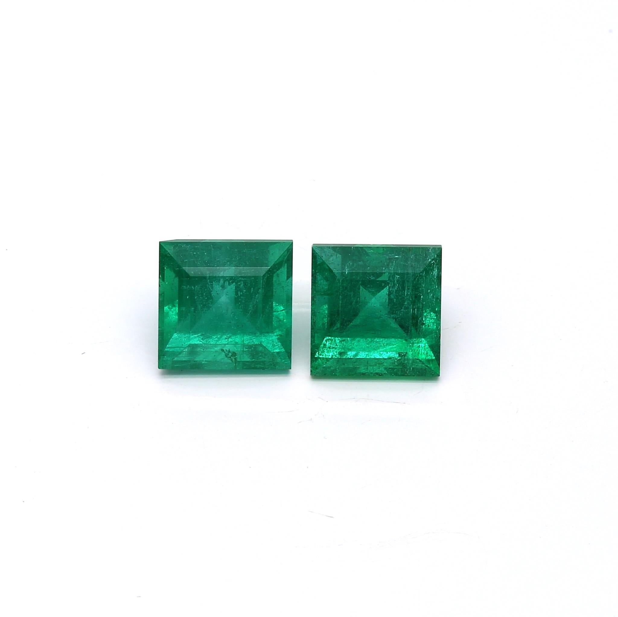 2.08 ct. Square Emerald GRS Insignificant