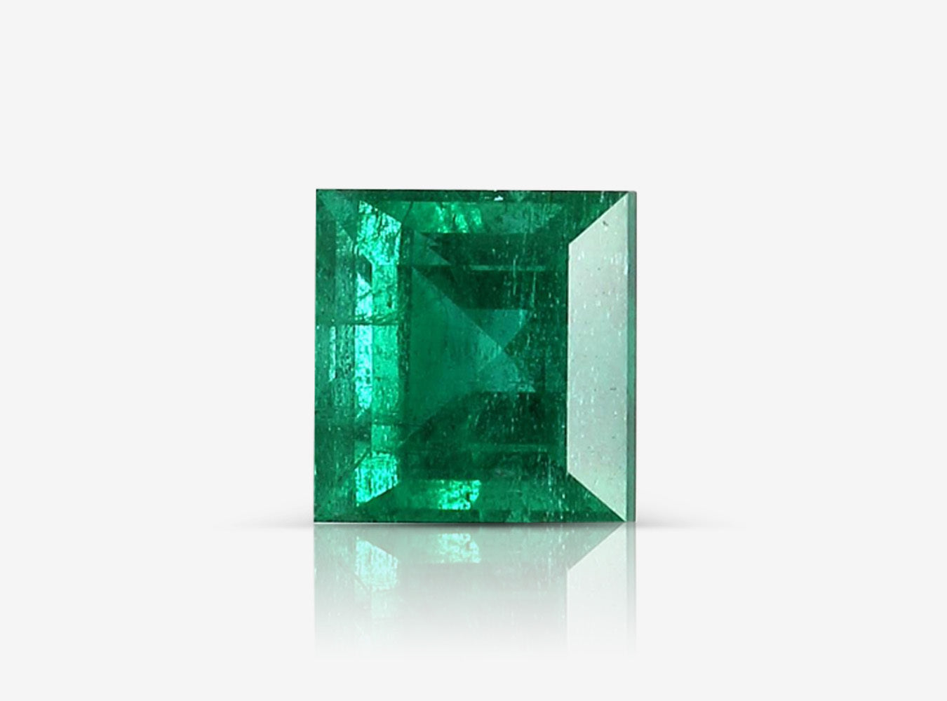 2.08 ct. Square Emerald GRS Insignificant