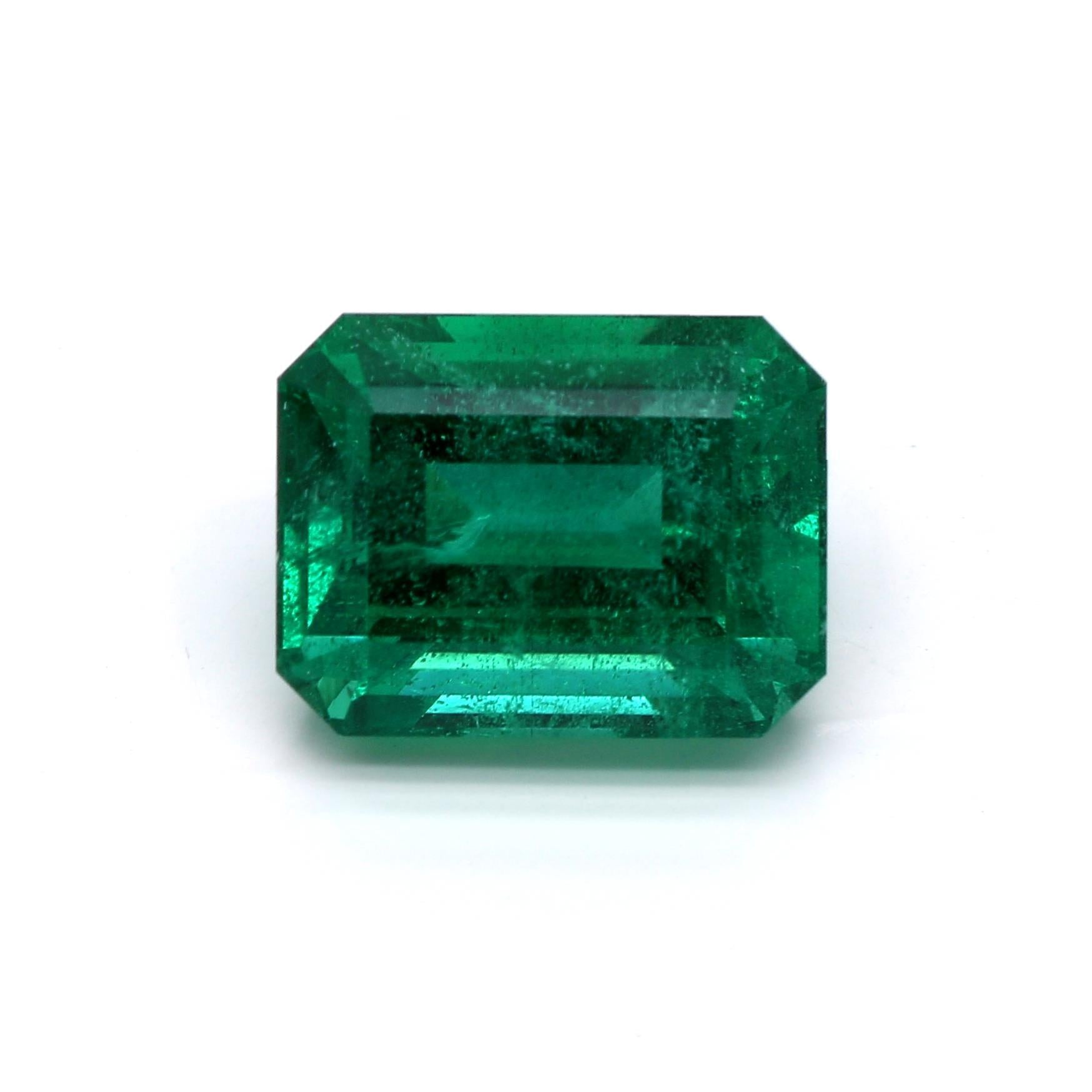 3.82 ct. Emerald GRS Minor