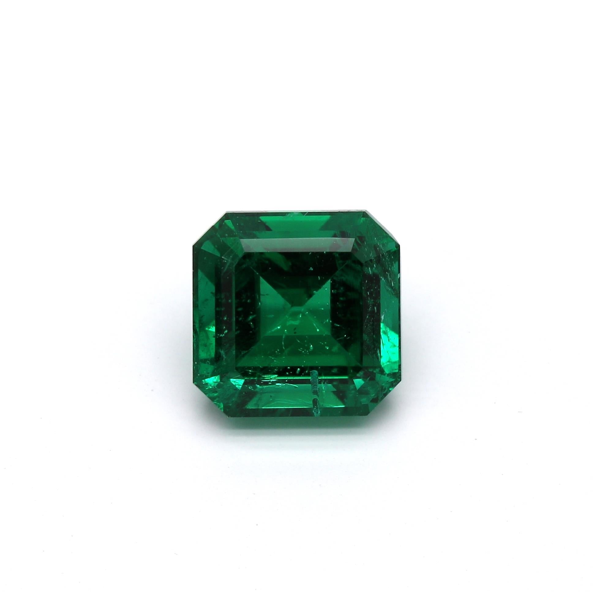 5.30 ct. Square Emerald GRS Insignificant