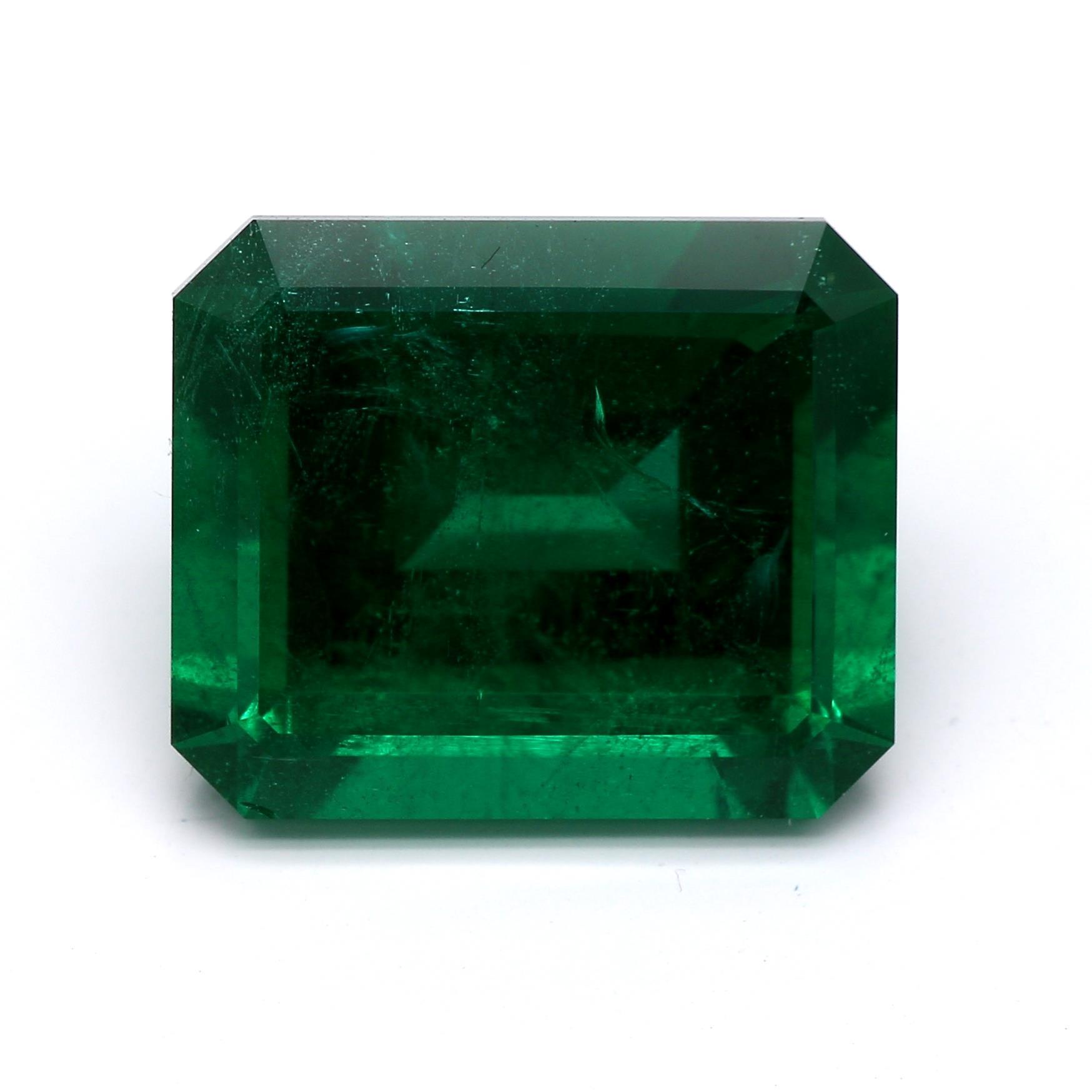 6.80 ct. Emerald GRS Minor