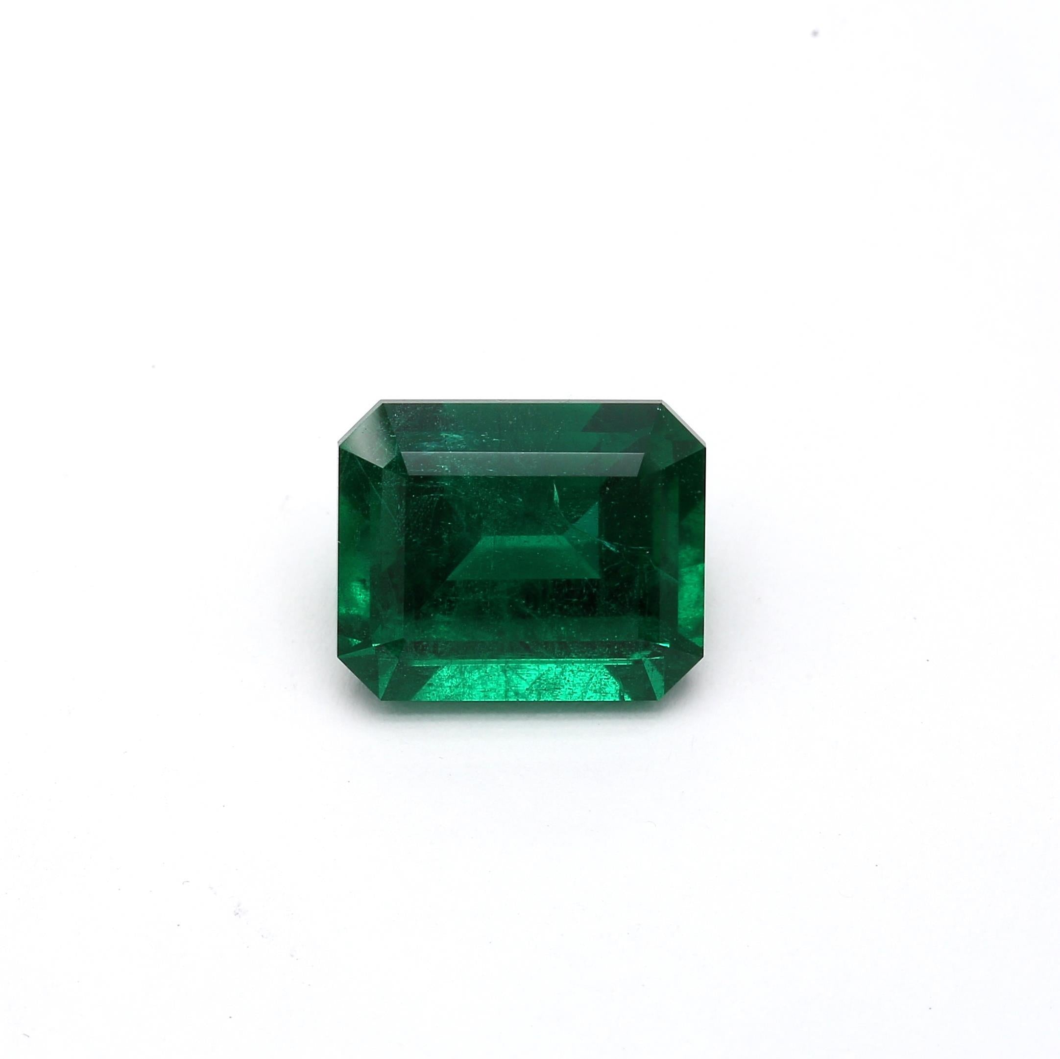 6.80 ct. Emerald GRS Minor