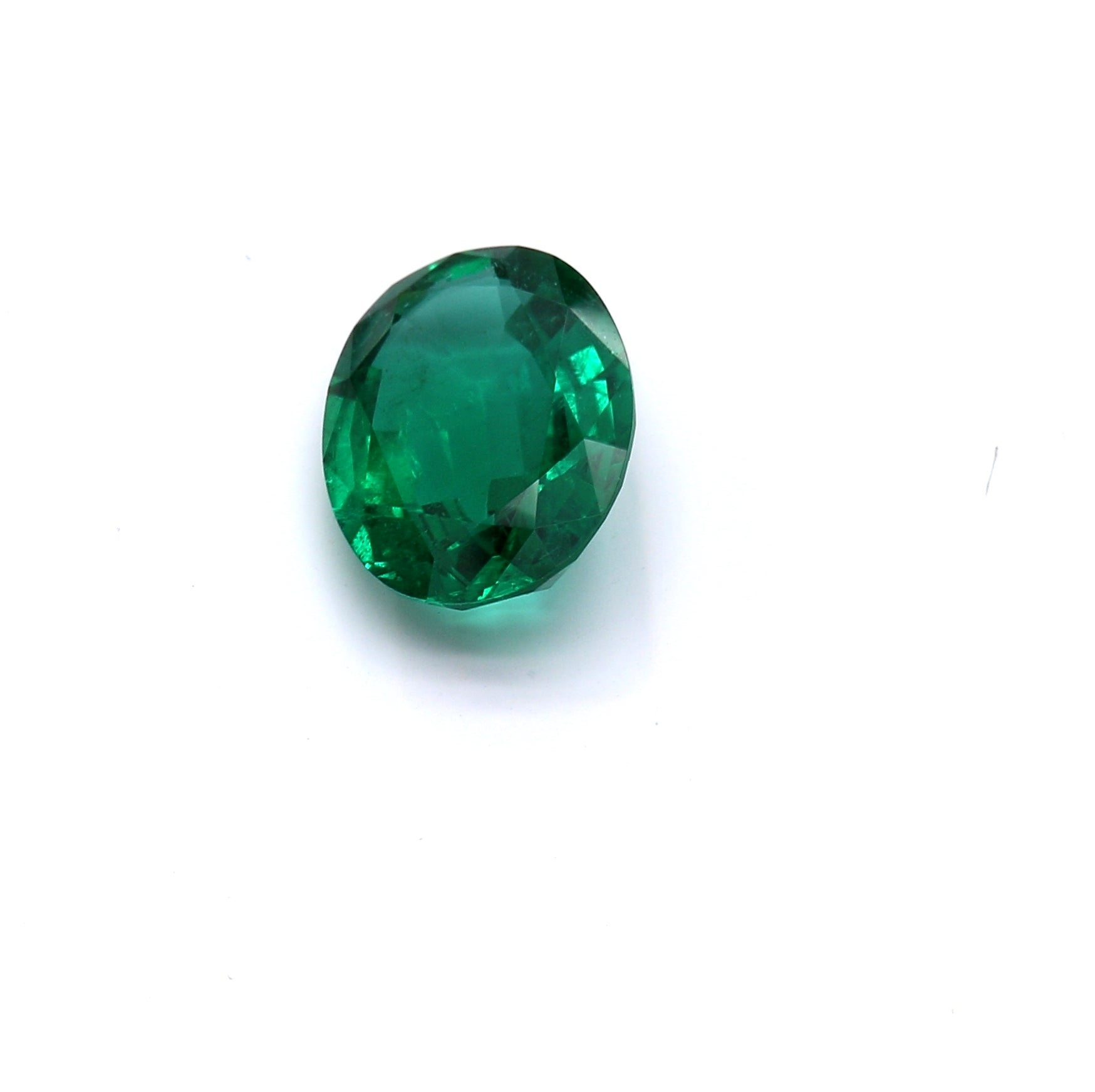 2.43 ct. Oval Emerald GRS Insignificant