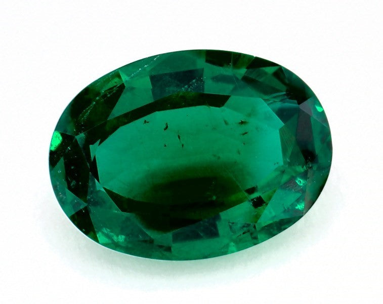 2.43 ct. Oval Emerald GRS Insignificant