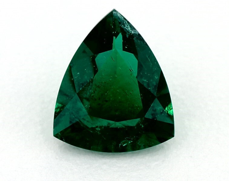 2.01 ct. Triangle Emerald AGL Minor