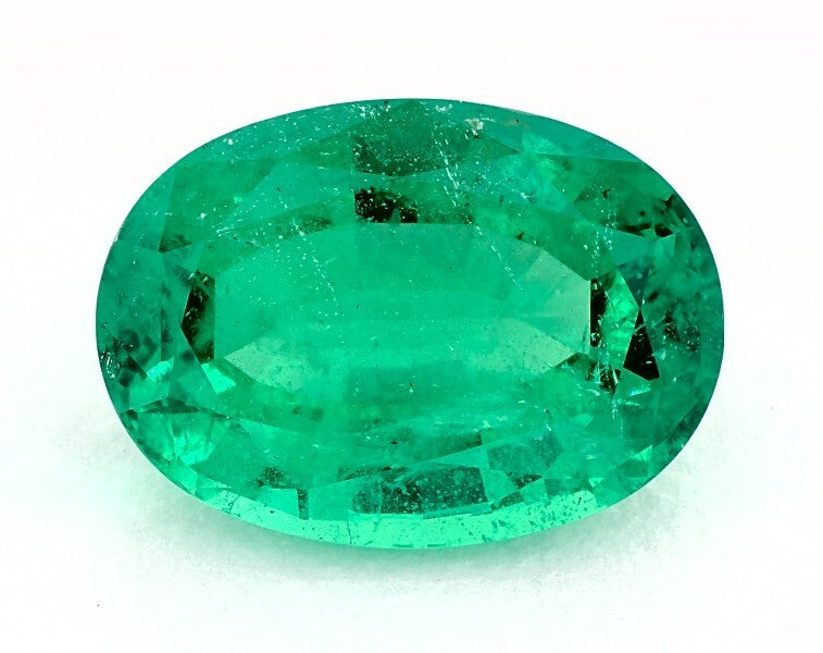 5.57 ct. Oval Emerald GRS Insignificant