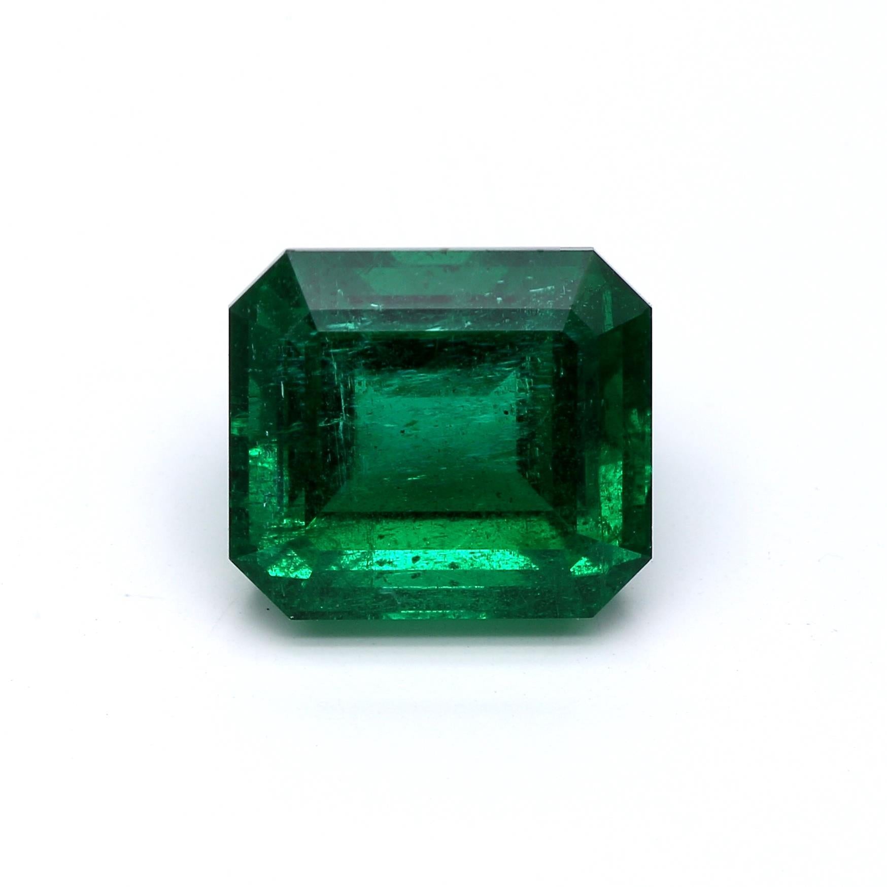 3.83 ct. Emerald GRS Minor