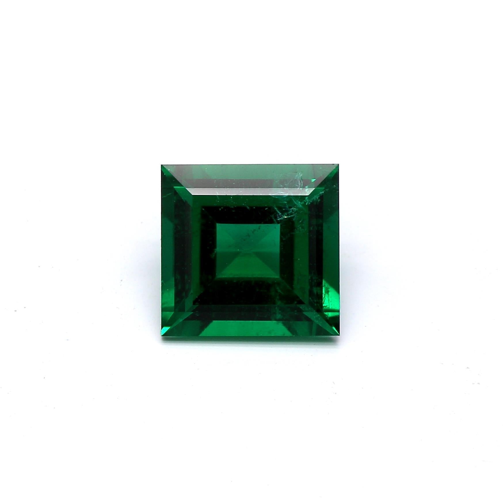 1.11 ct. Square Emerald AGL No Oil