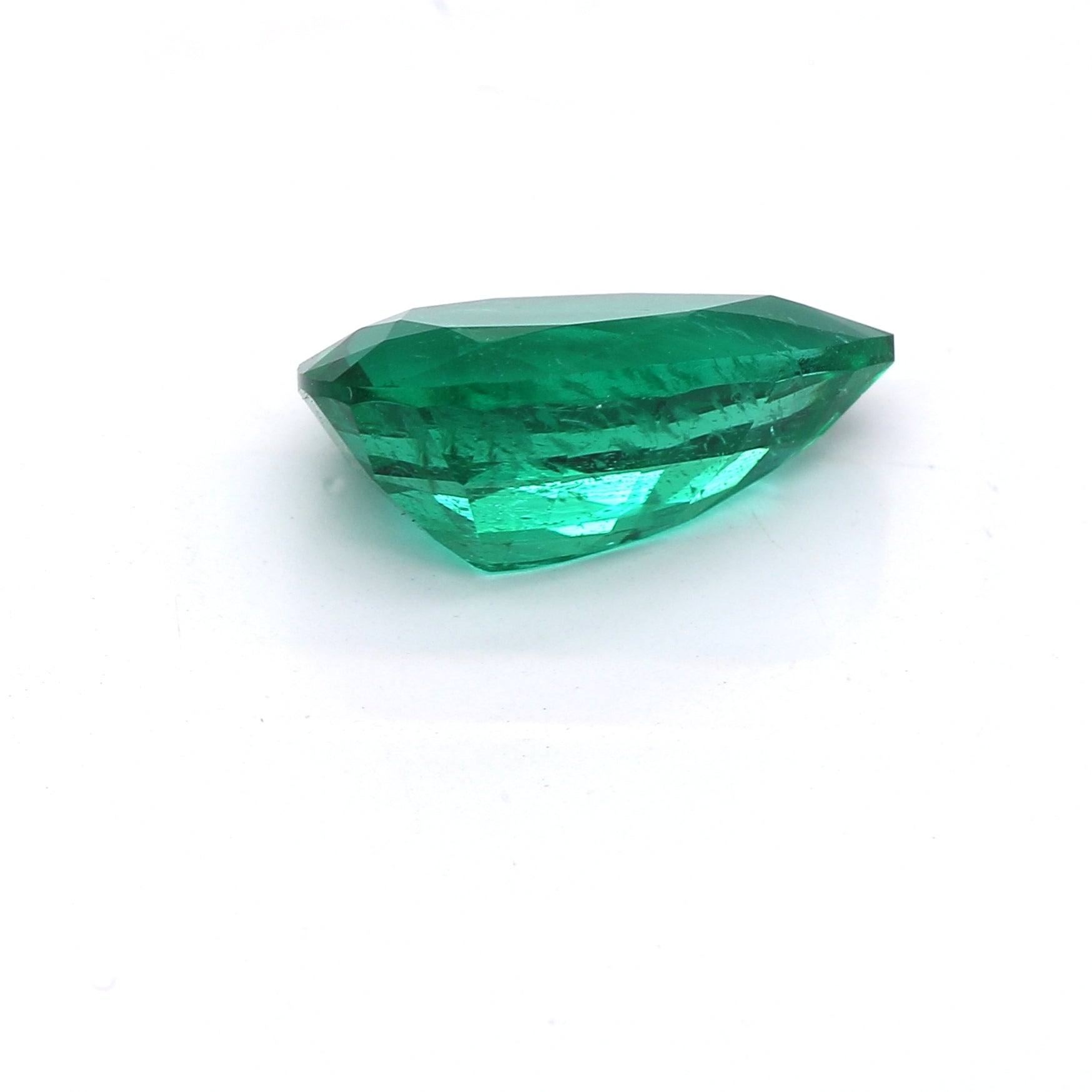1.85 ct. Pear Shape Emerald GRS Minor