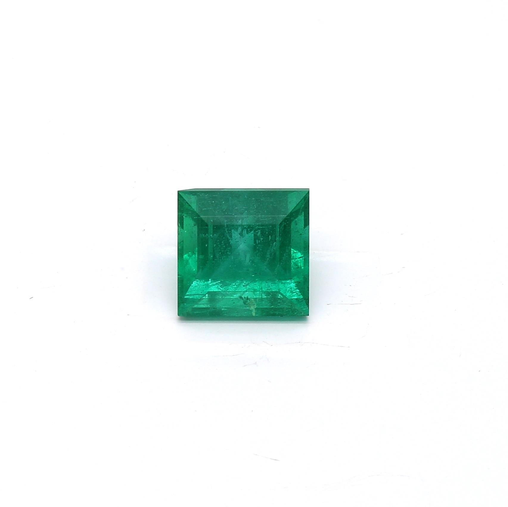 2.12 ct. Square Emerald GRS Insignificant