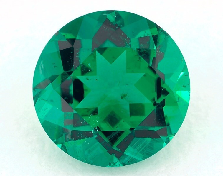 1.54 ct. Round Brilliant Emerald AGL Minor