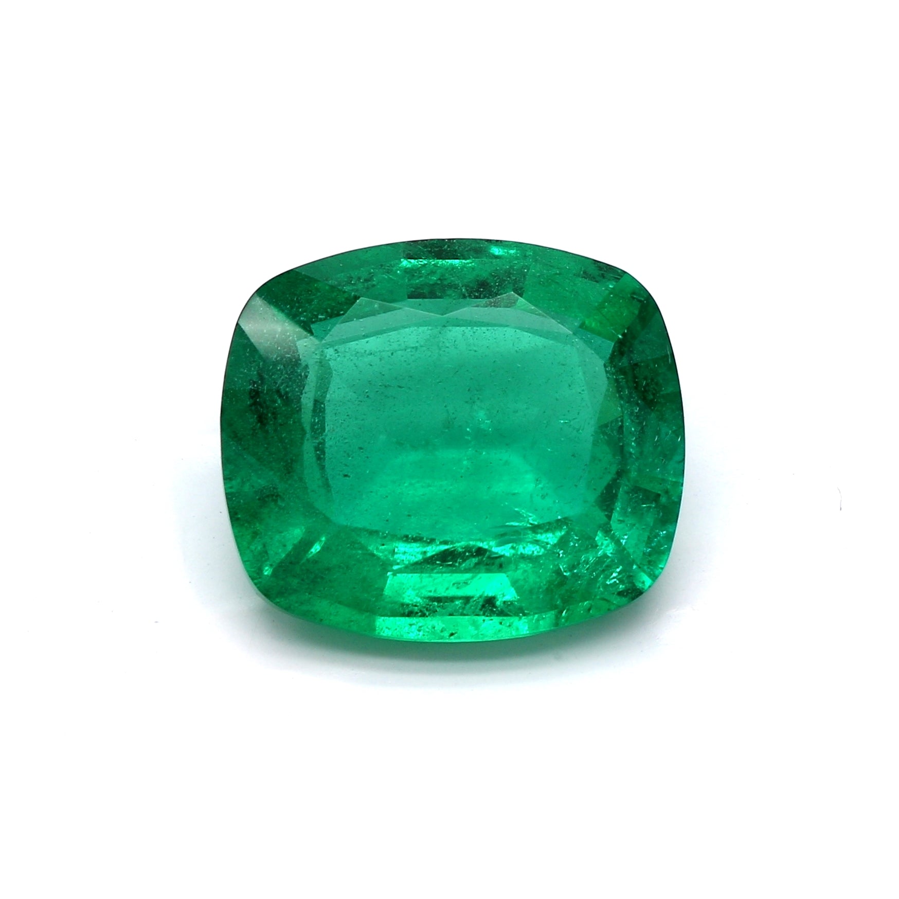 2.98 ct. Cushion Emerald GRS Minor
