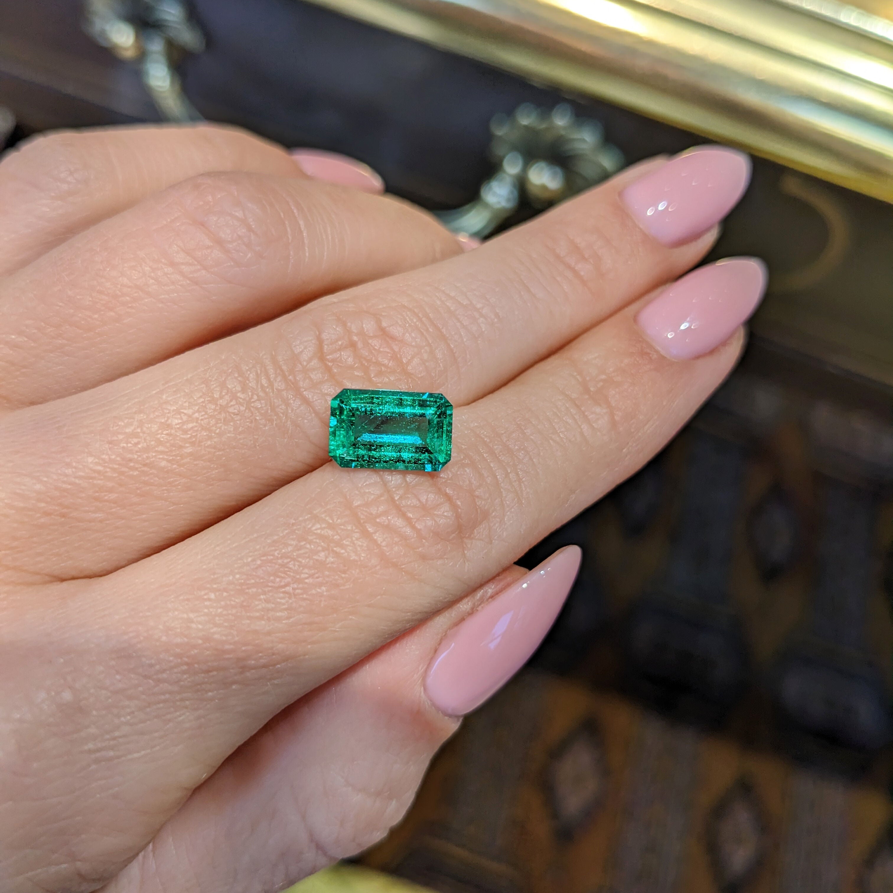 2.51 ct. Emerald GRS No Oil