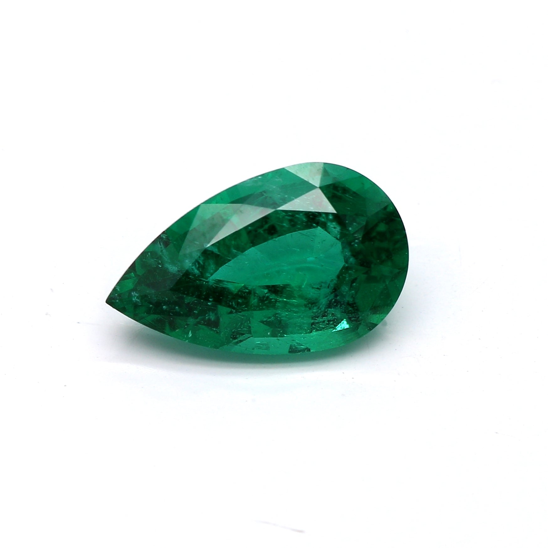 1.90 ct. Pear Shape Emerald GRS Insignificant