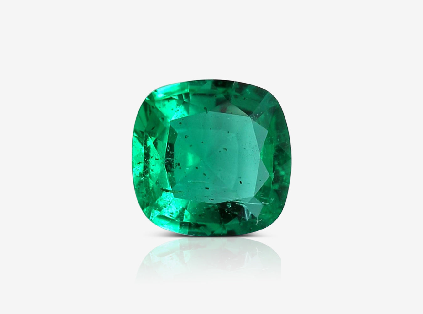 0.94 ct. Cushion Emerald GRS Minor