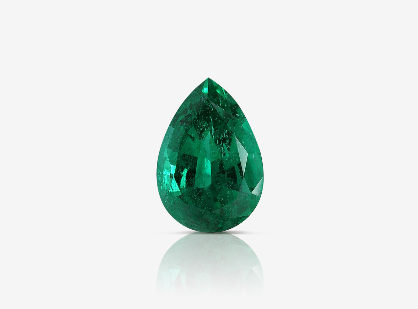 20.59 ct. Pear Shape Emerald AGL Minor