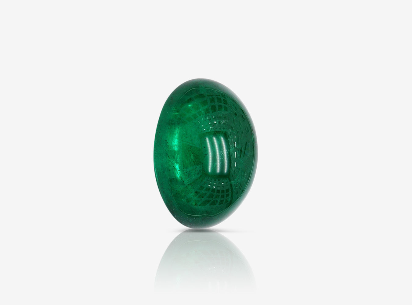 21.41 ct. Cabochon Emerald AGL Minor