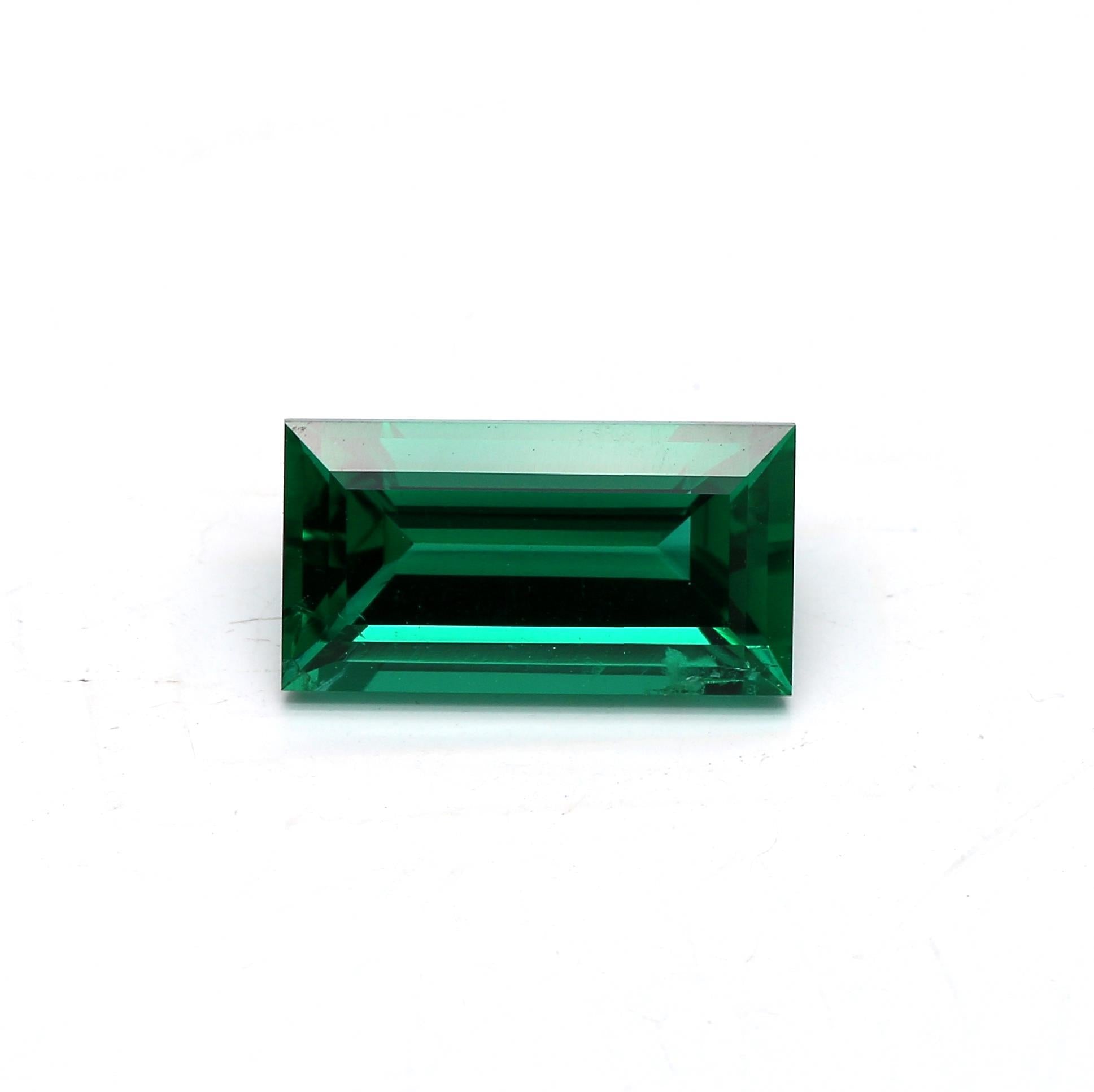 1.46 ct. Baguette Emerald GRS Insignificant