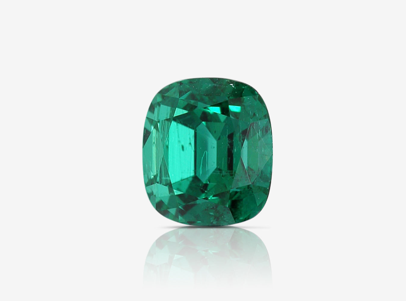 1.94 ct. Cushion Emerald GRS Insignificant