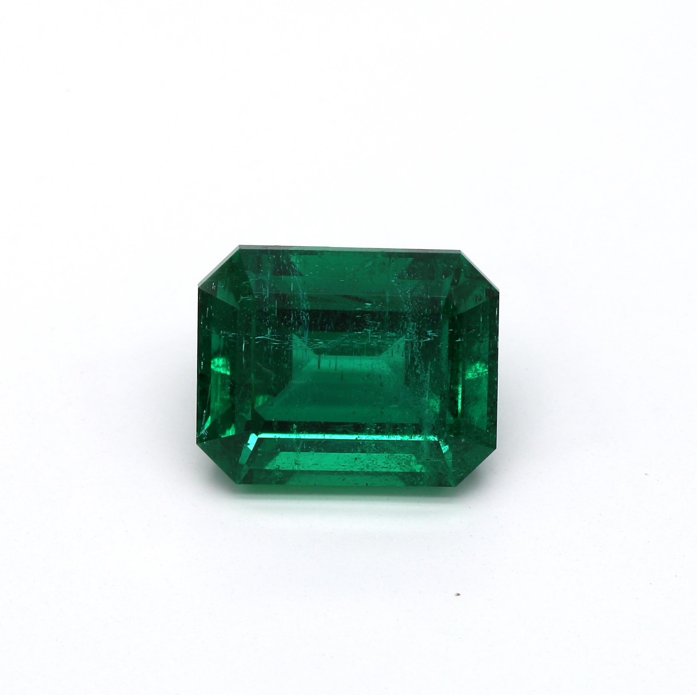 3.72 ct. Emerald GRS Minor