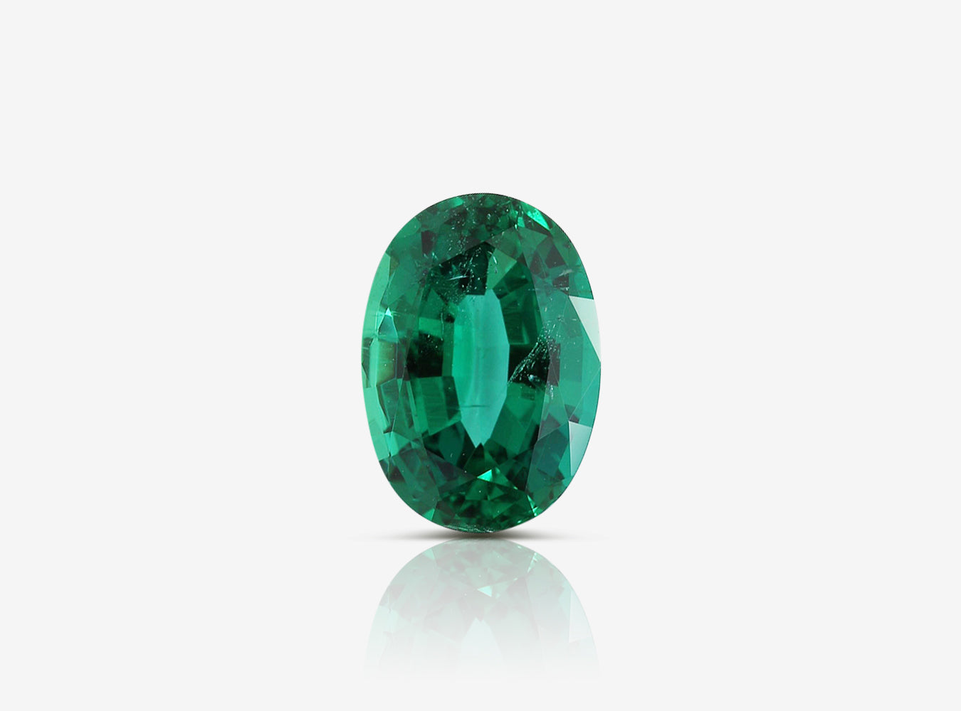 2.38 ct. Oval Emerald GRS Insignificant
