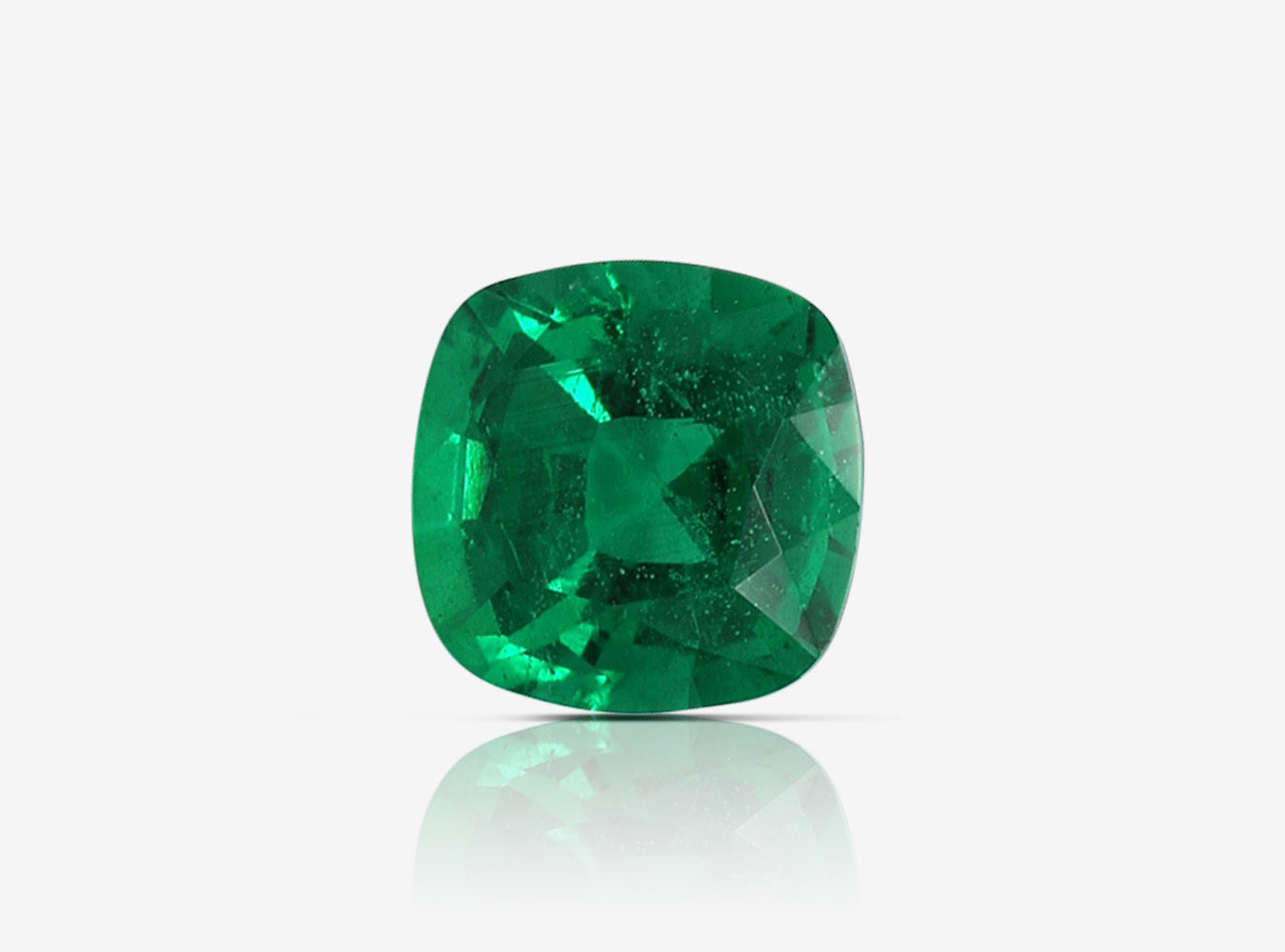 1.06 ct. Cushion Emerald GRS Minor