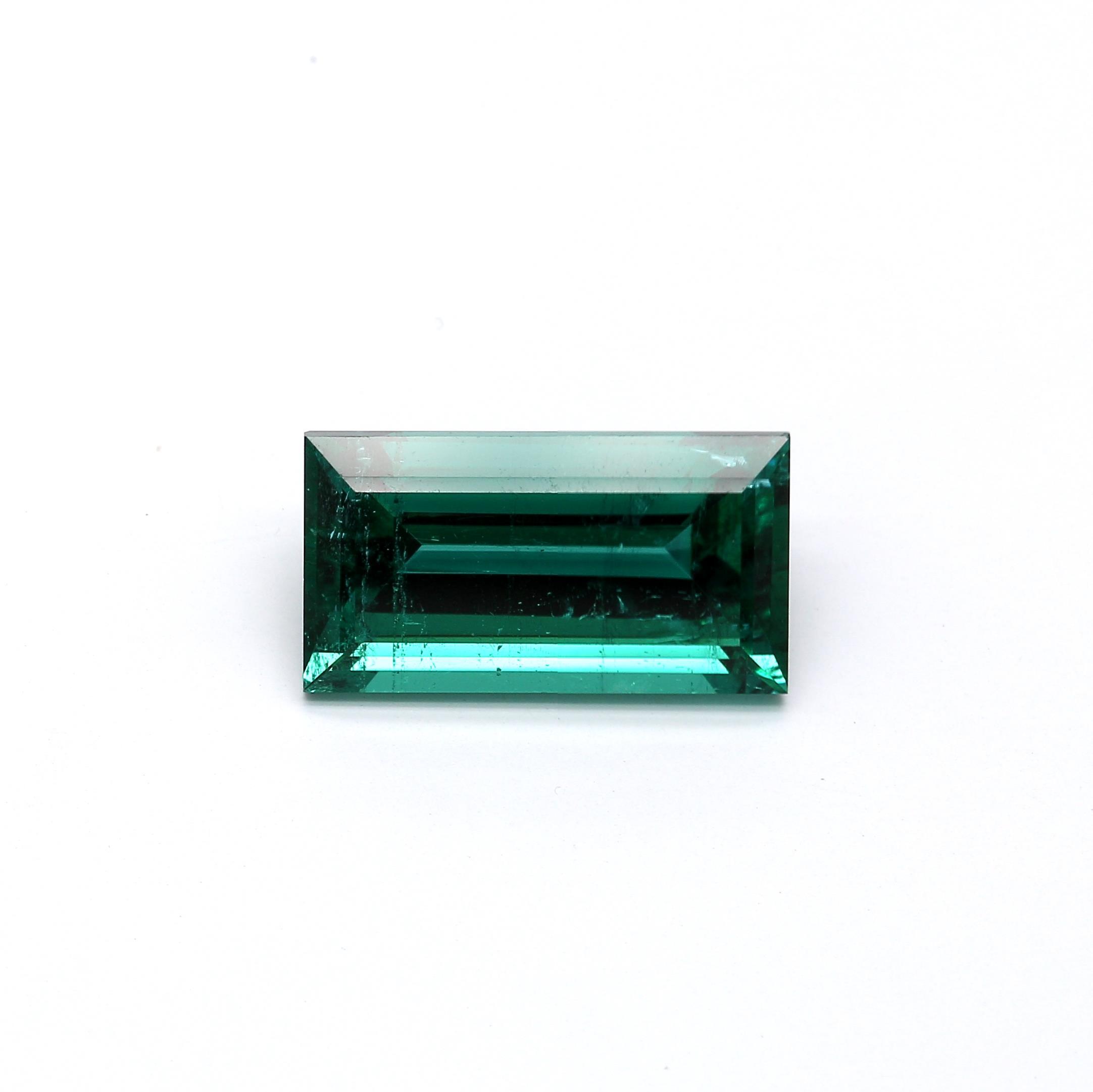 6.17 ct. Baguette Emerald AGL Minor