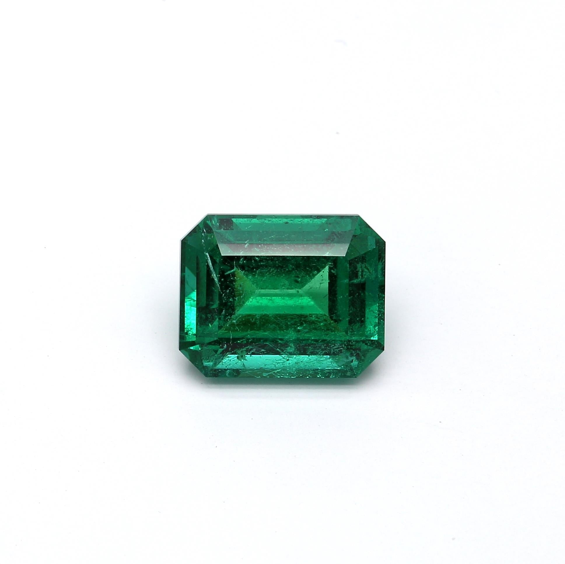 4.61 ct. Emerald AGL No Oil