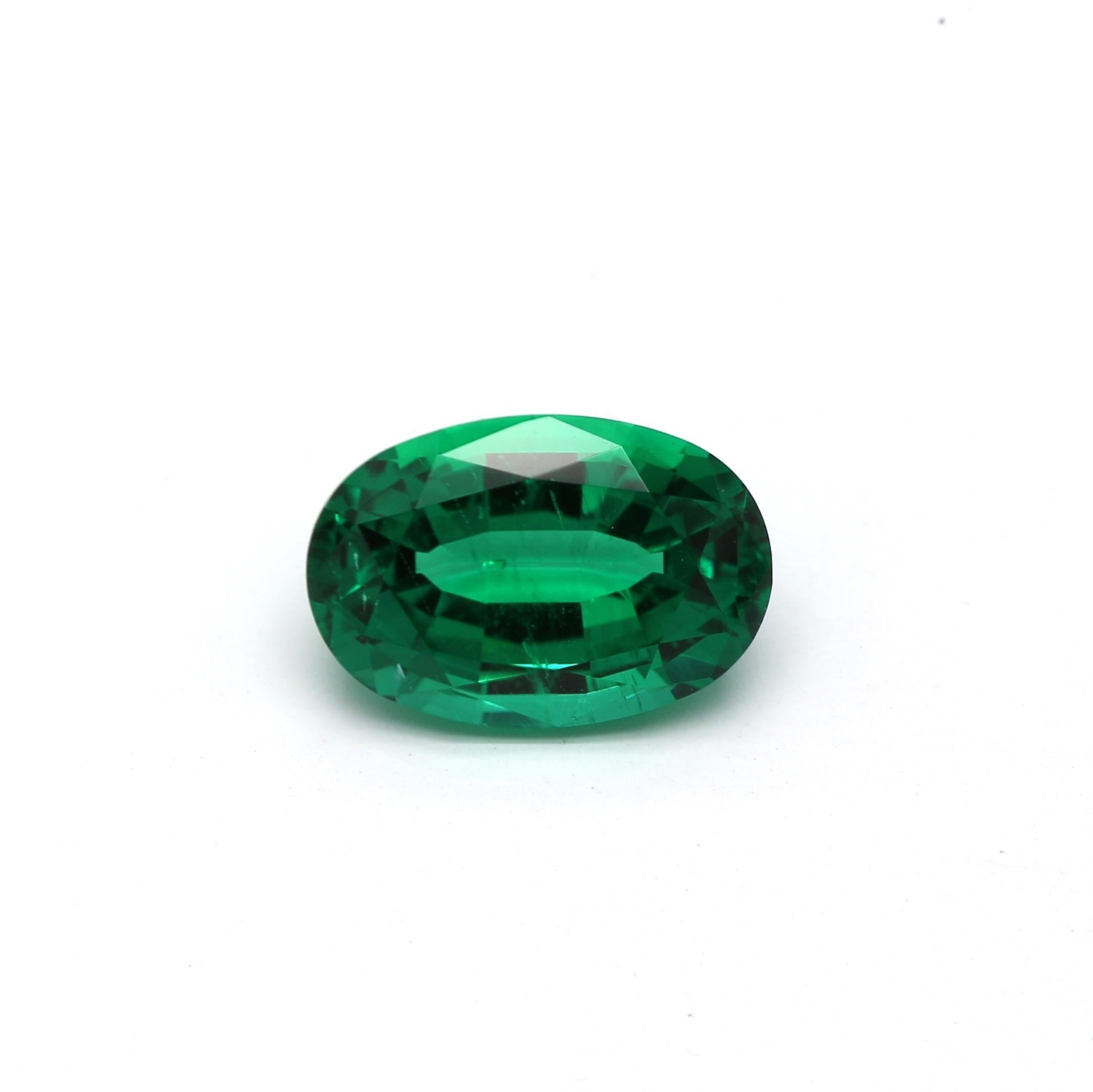 1.67 ct. Oval Emerald GRS Insignificant