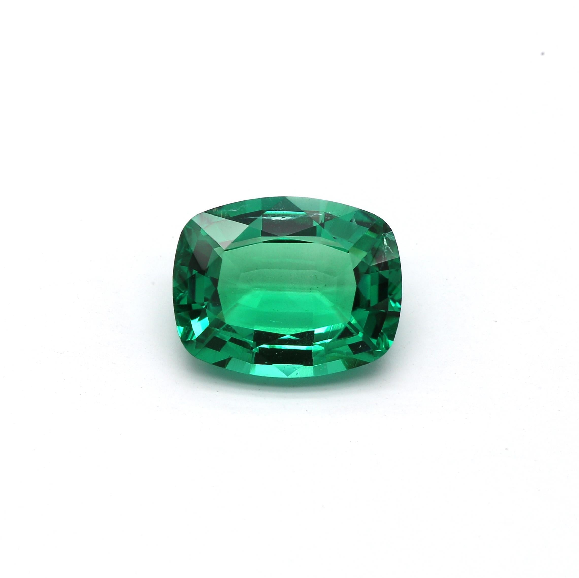 2.07 ct. Cushion Emerald GRS Insignificant