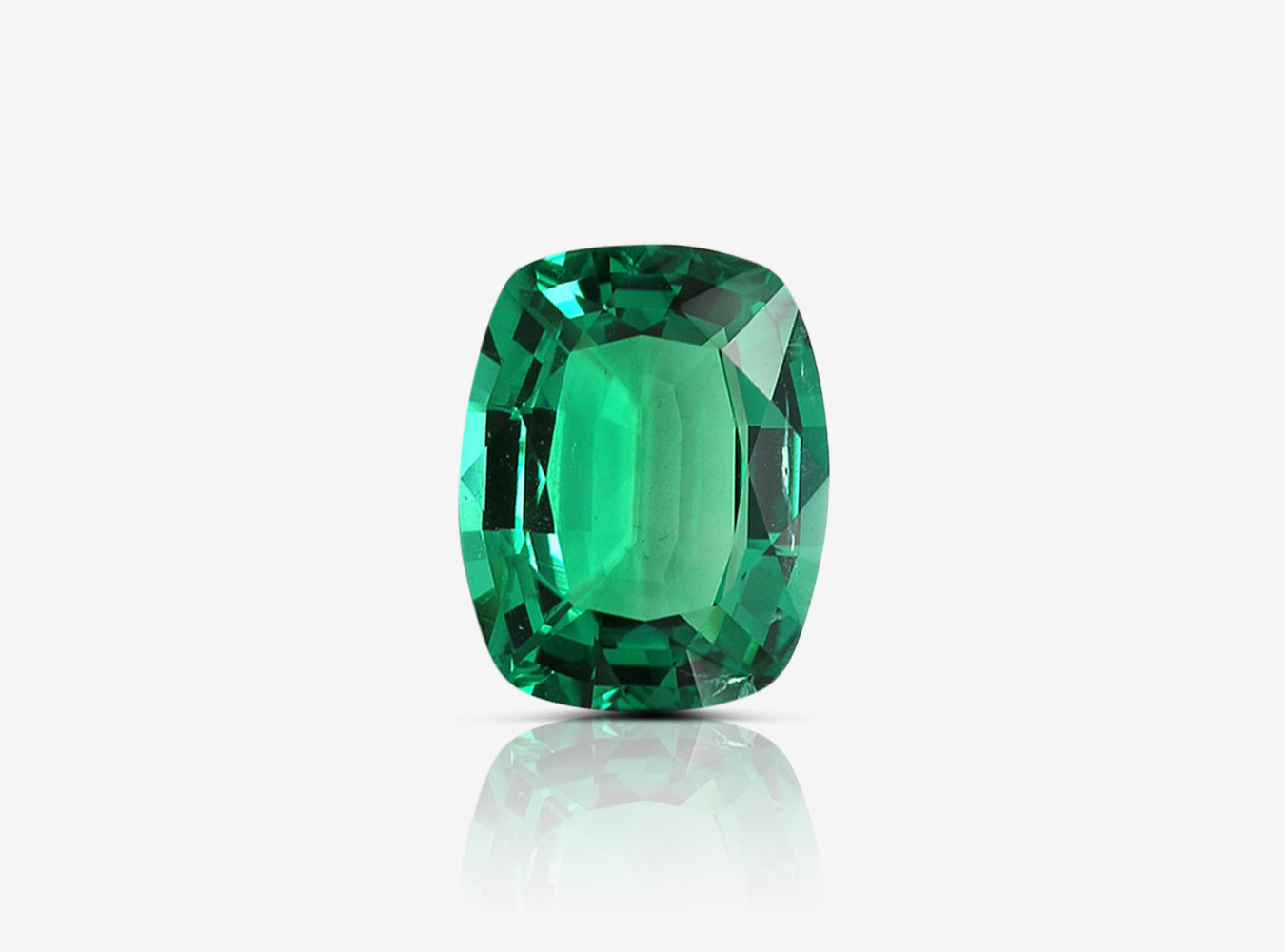 2.07 ct. Cushion Emerald GRS Insignificant