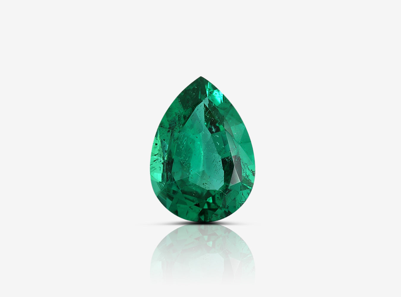 2.04 ct. Pear Shape Emerald GRS Insignificant