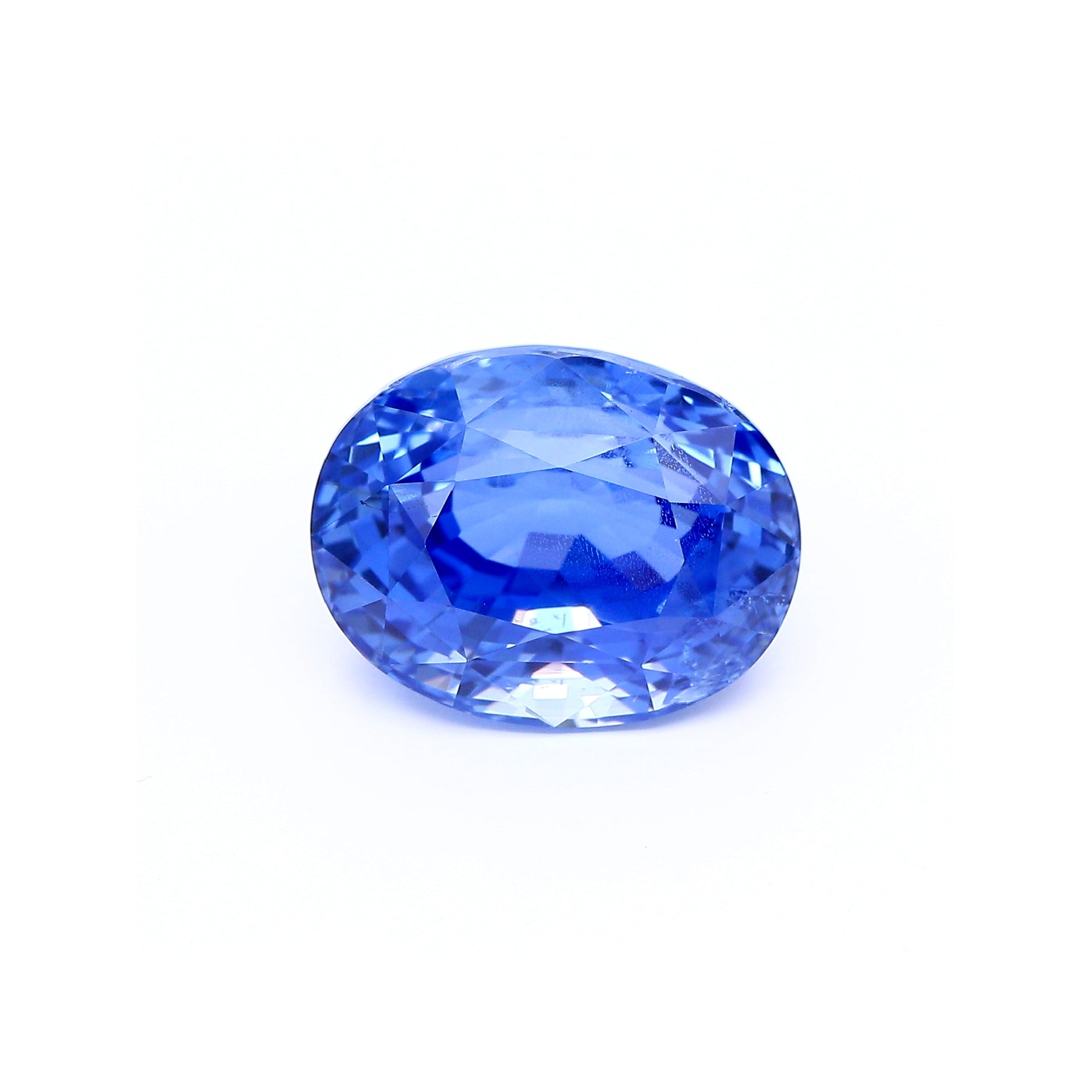 10.57ct OV Blue GRS