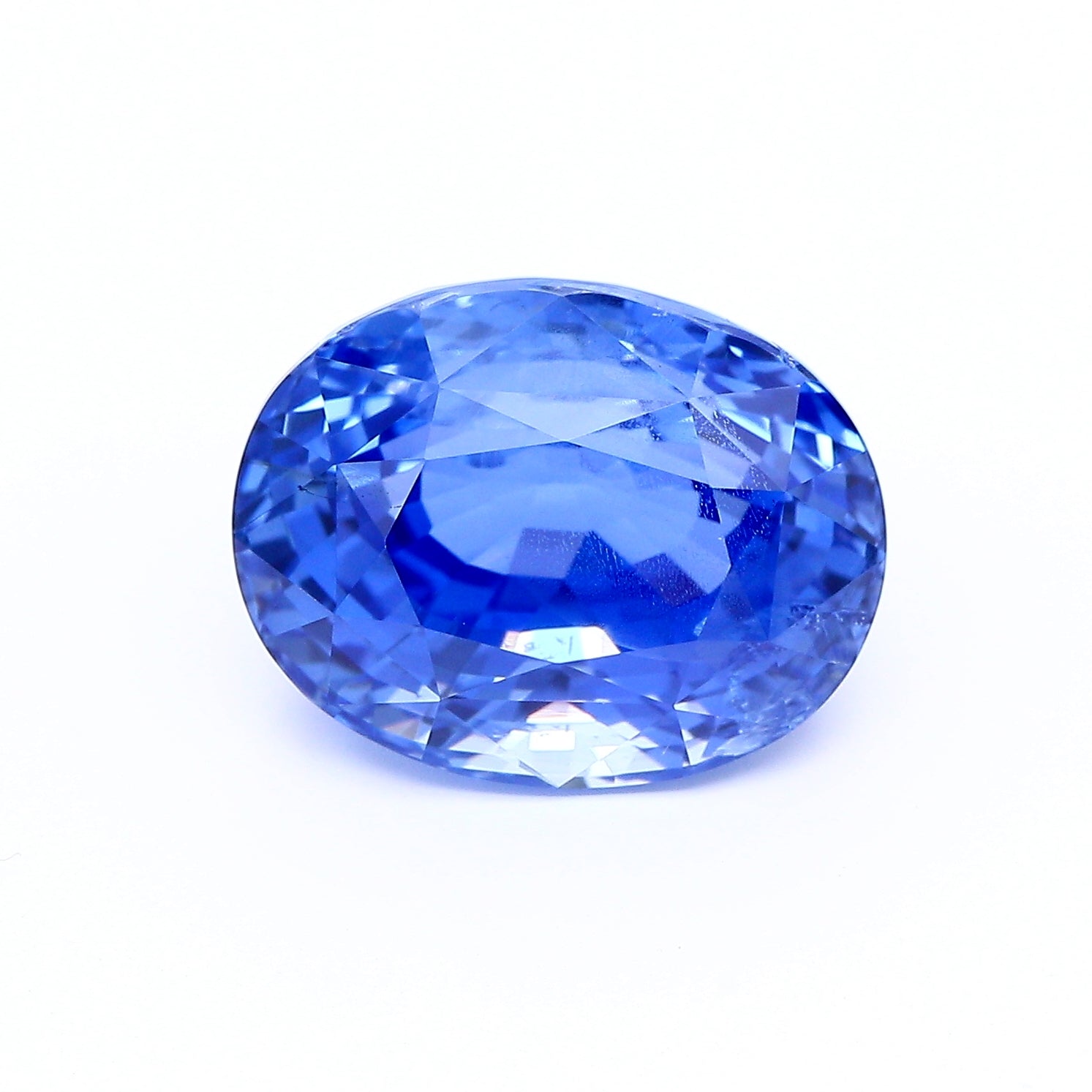 10.57ct OV Blue GRS