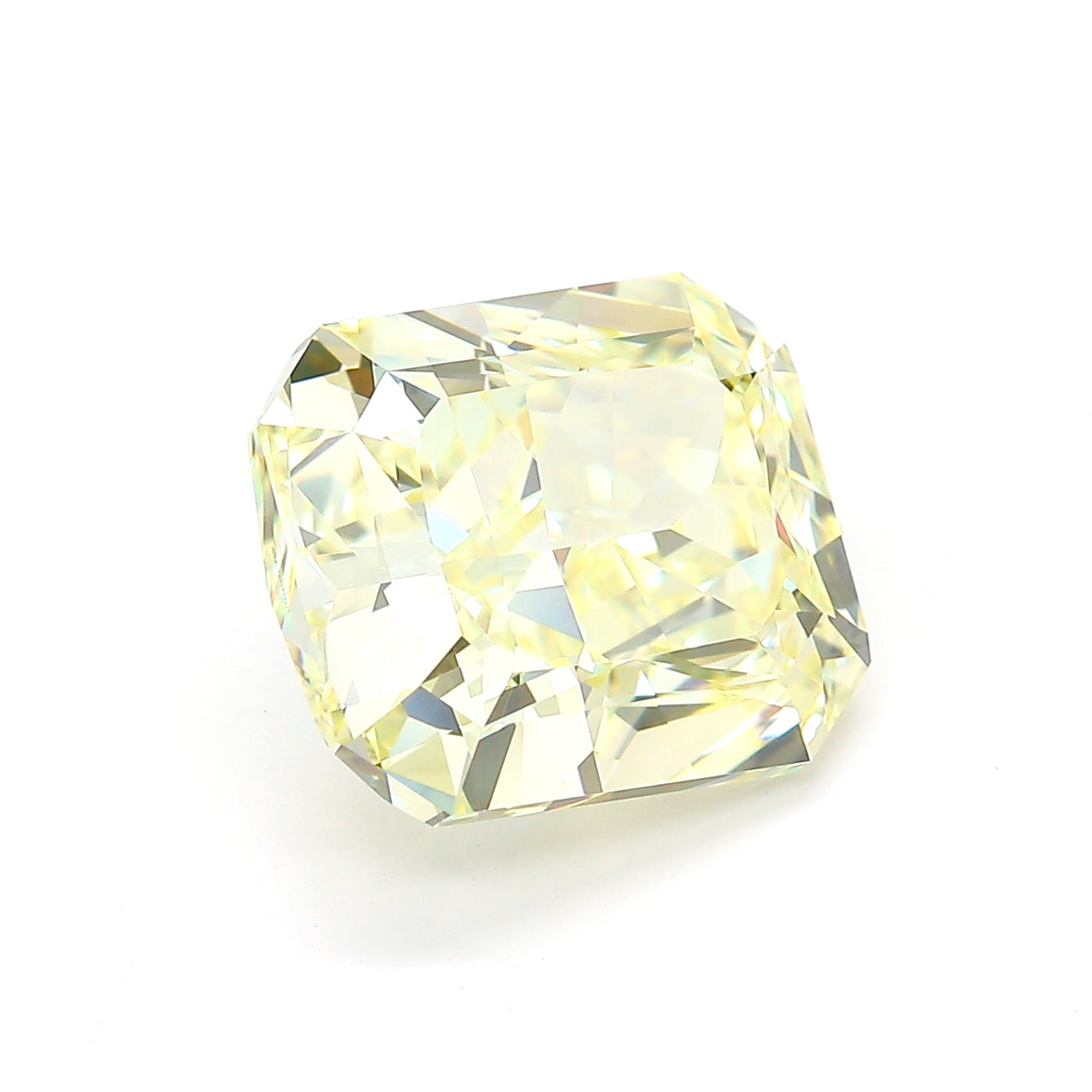 5.24ct RAD Fancy Yellow VVS2 GIA