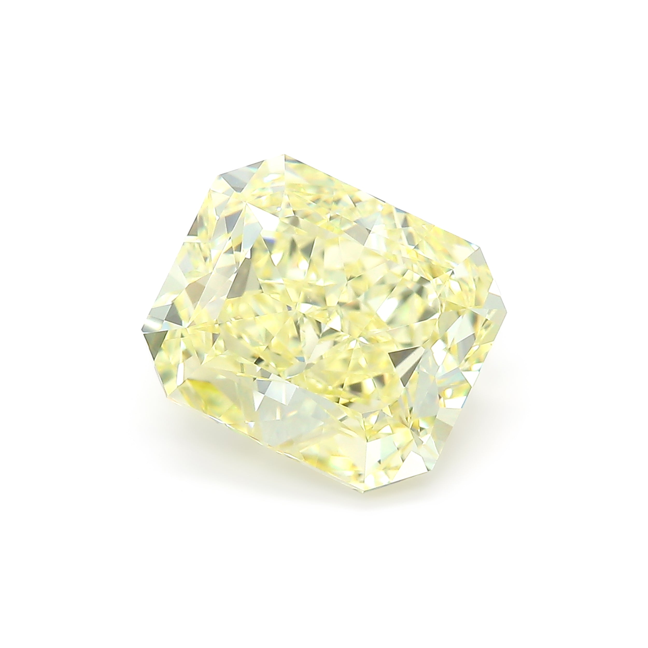 5.24ct RAD Fancy Yellow VVS2 GIA