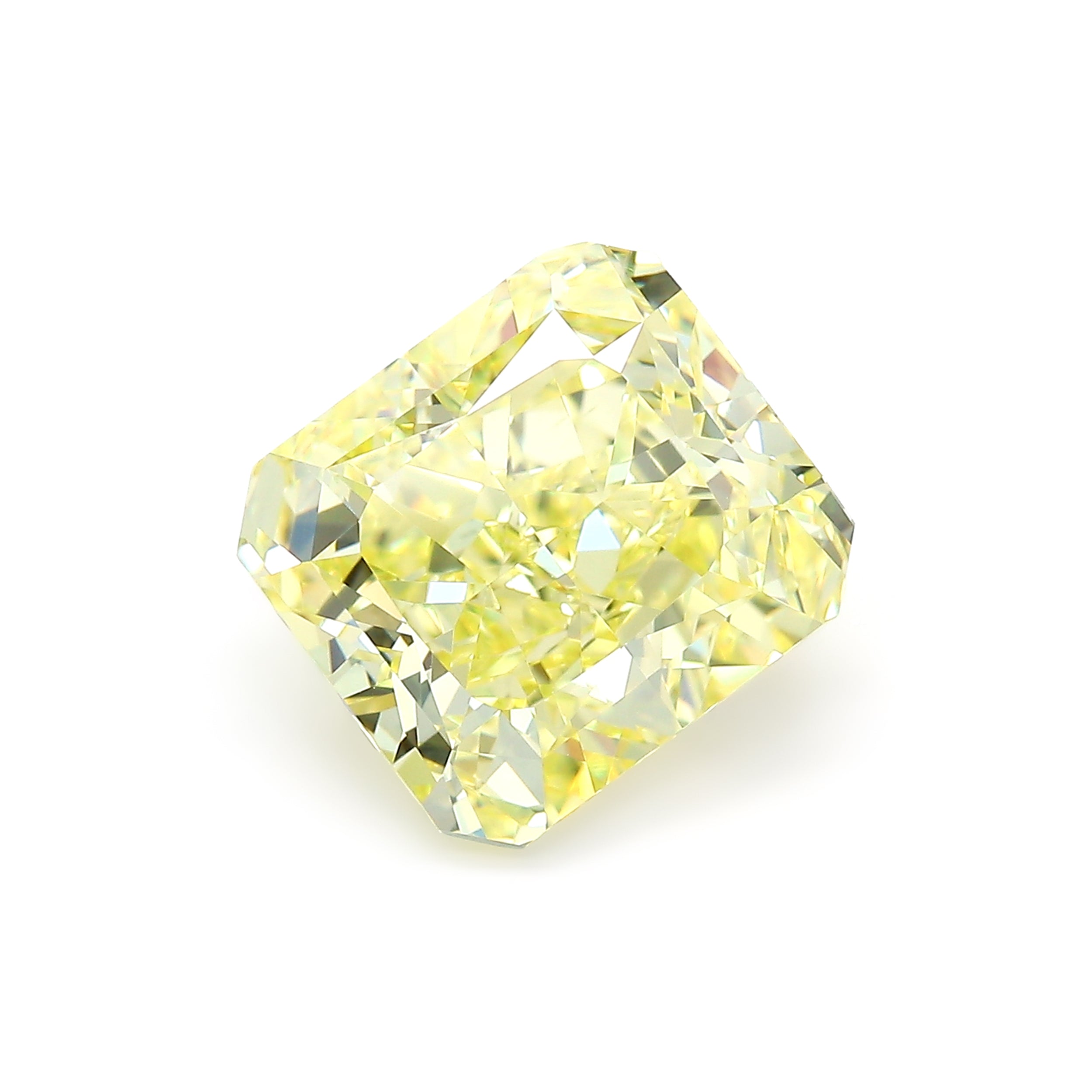 5.06ct RAD Fancy Yellow VS1 GIA
