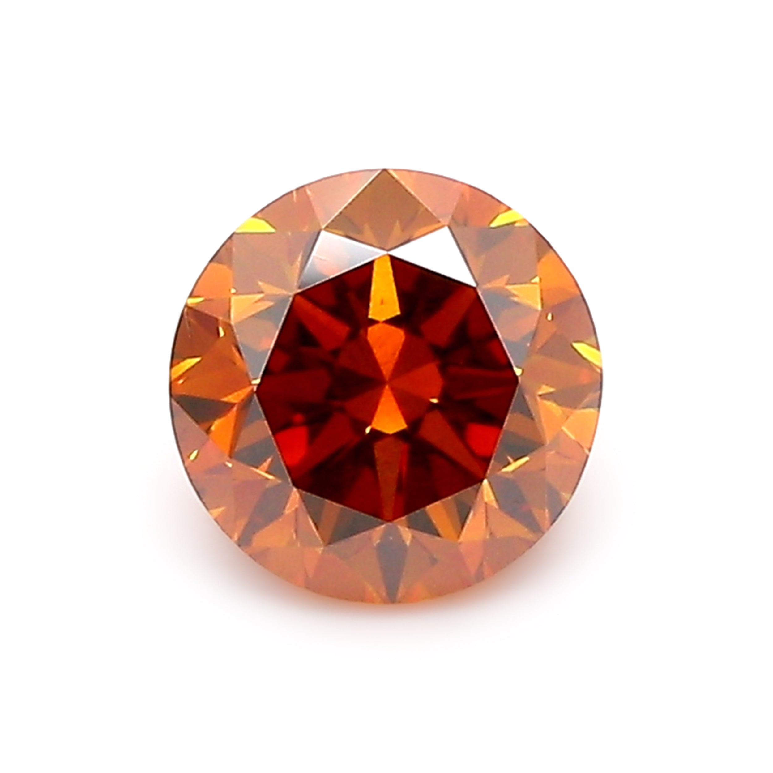 1.02ct BR Fancy Deep Orange SI2 GIA