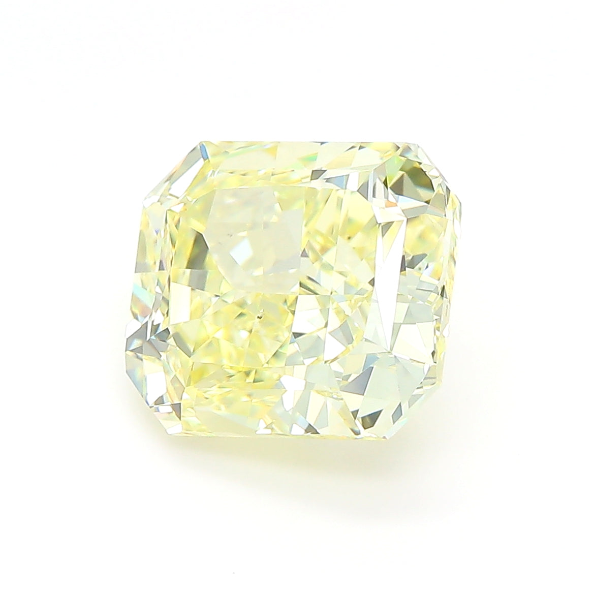 4.15ct RAD Fancy Yellow VS2 GIA