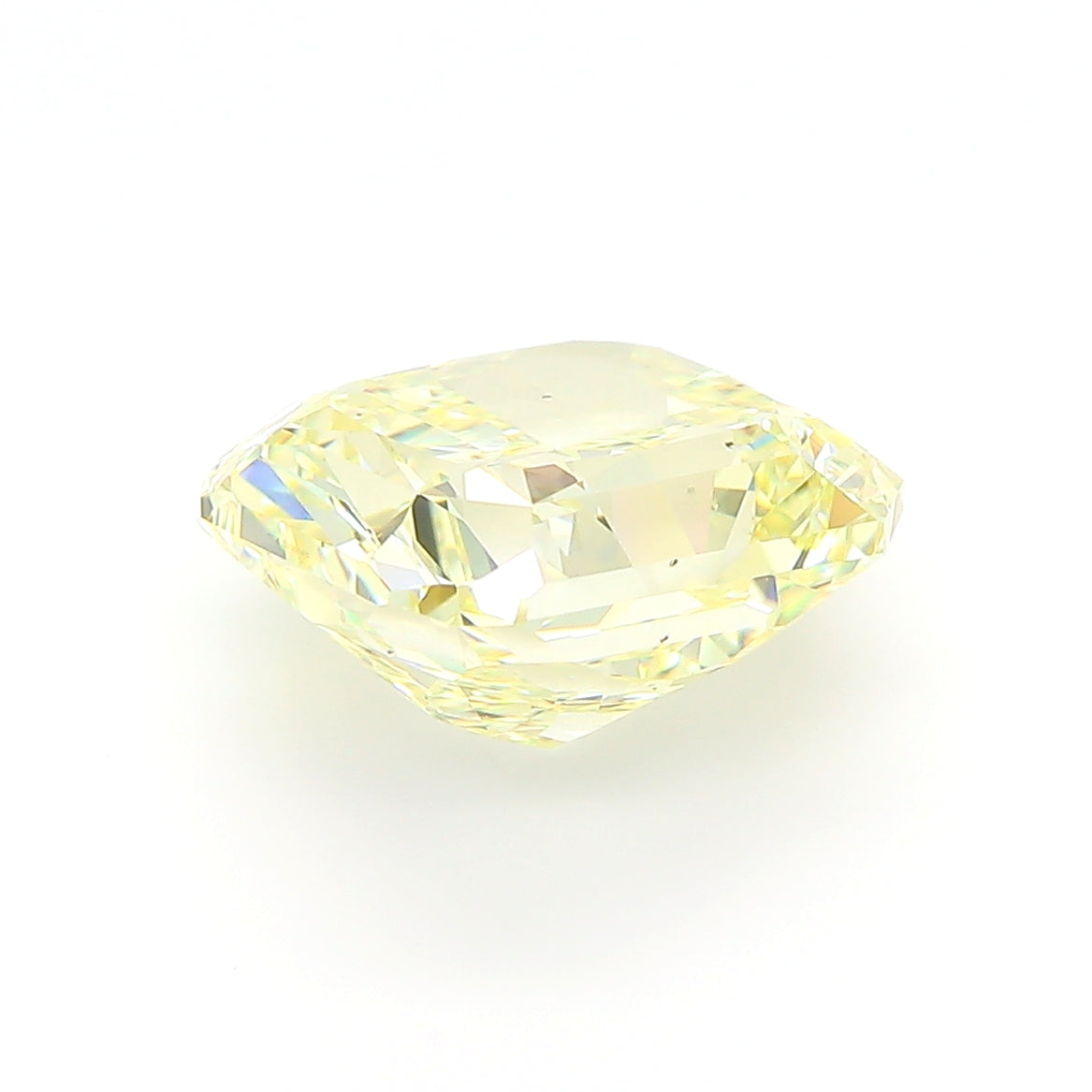 4.15ct RAD Fancy Yellow VS2 GIA