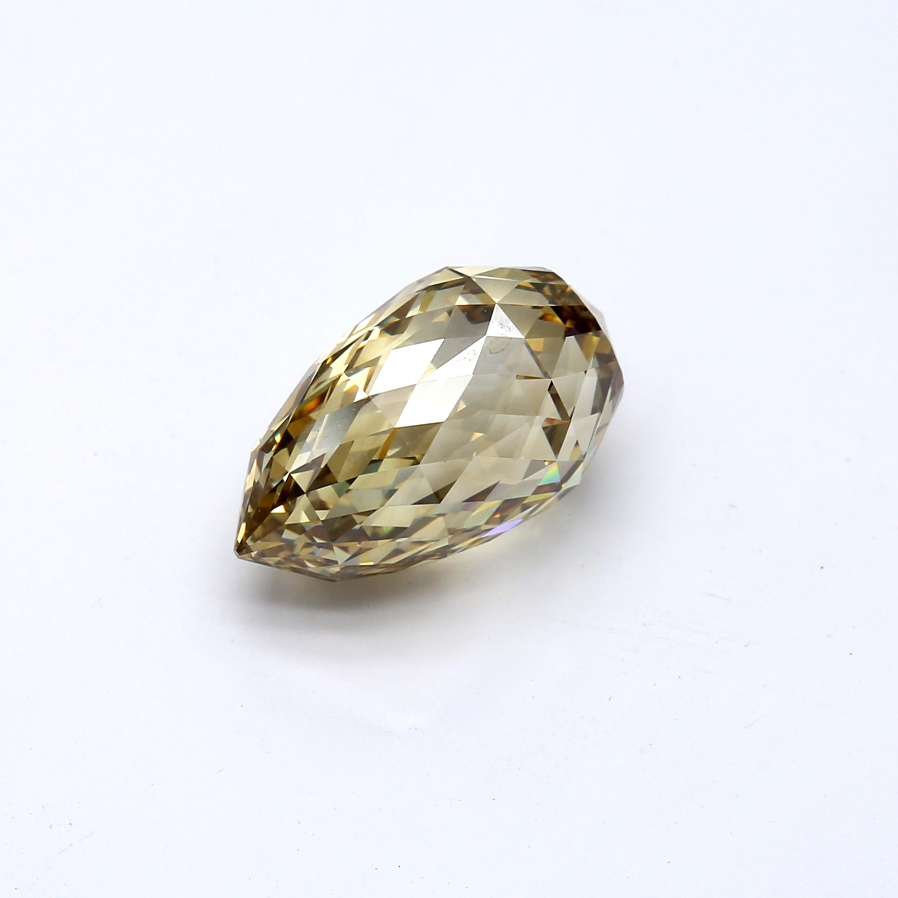9.90ct BRIO Fancy Yellow VS2 GIA