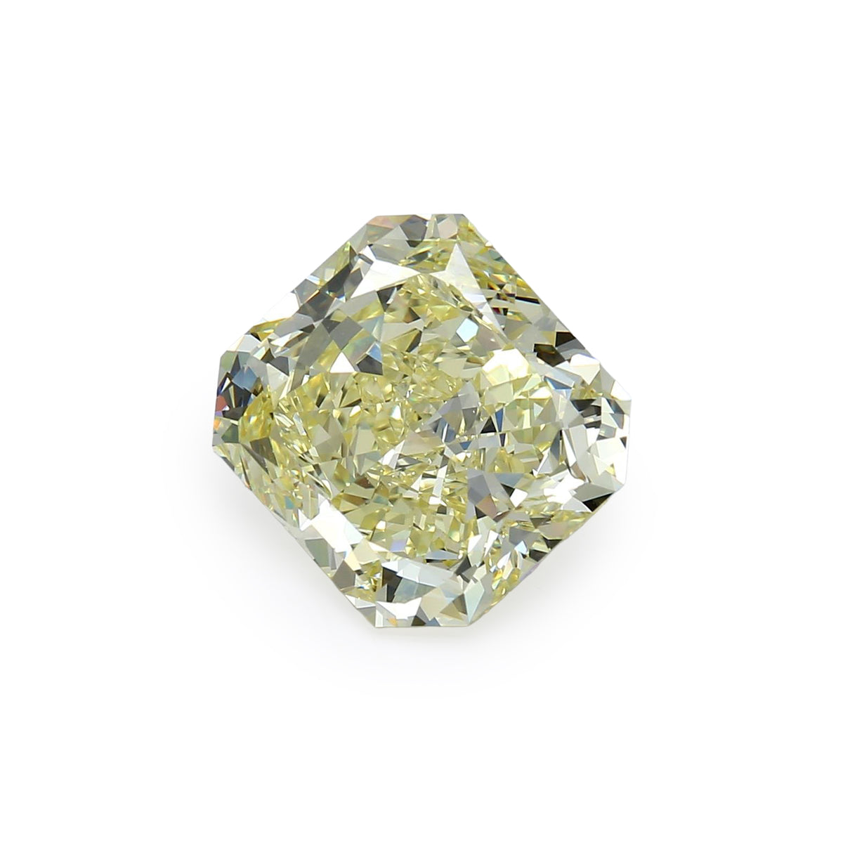 6.72ct RAD Fancy Yellow VVS1 GIA