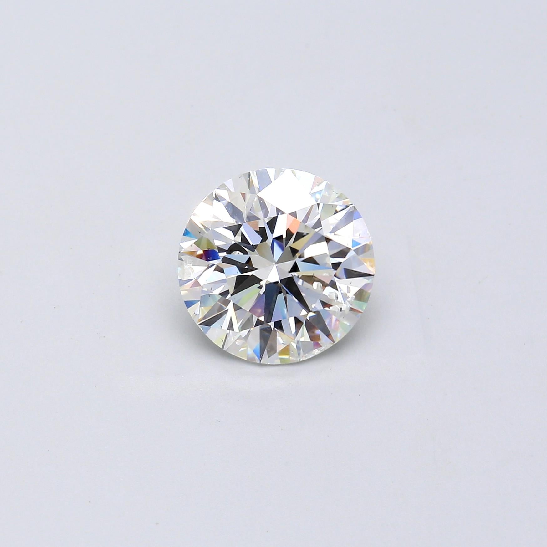 5.03ct BR G SI2 EX GIA