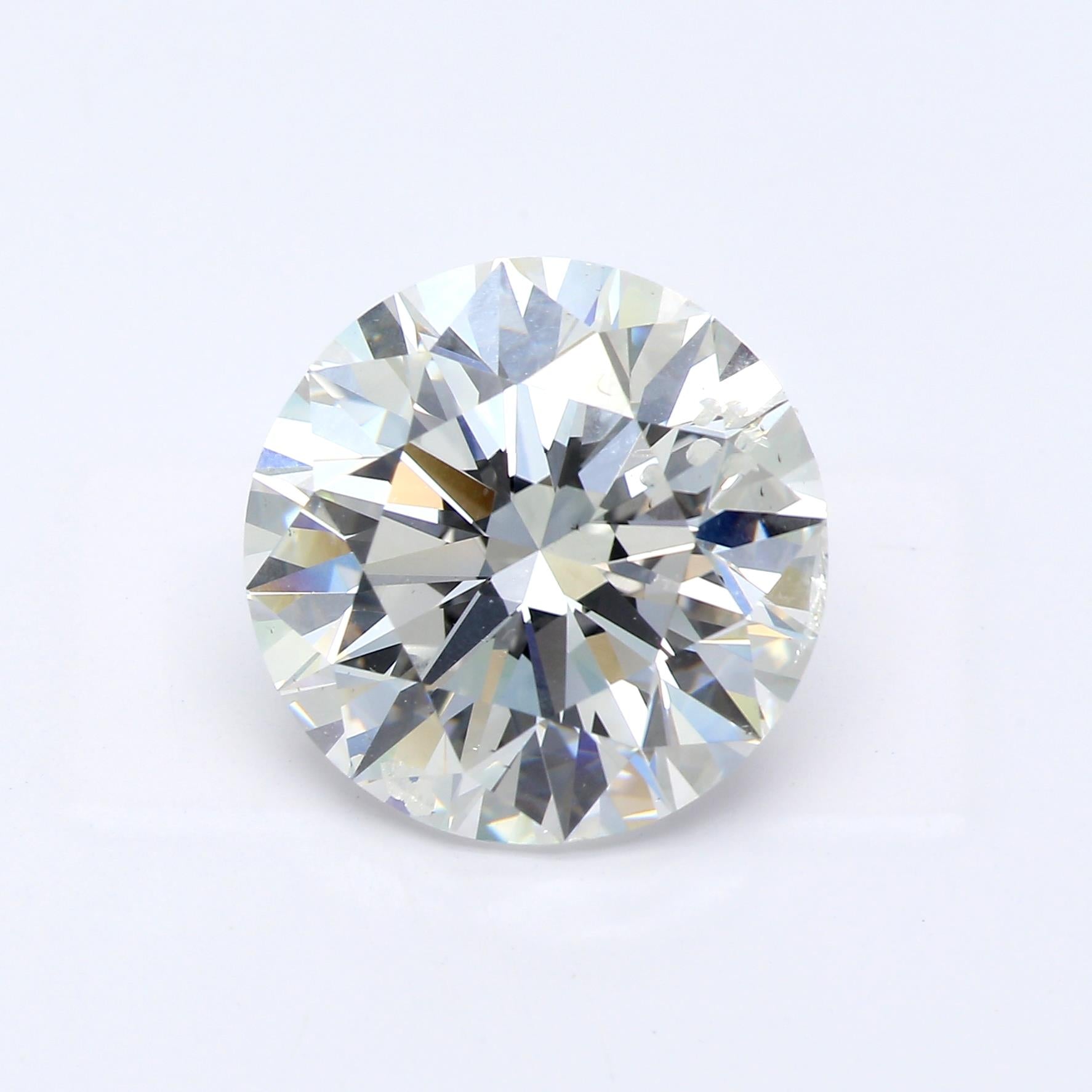 5.03ct BR G SI2 EX GIA