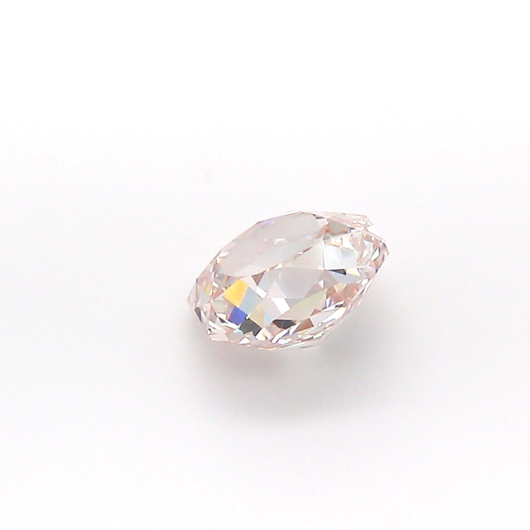 0.93ct RAD Fancy Light Pink VS1 GIA