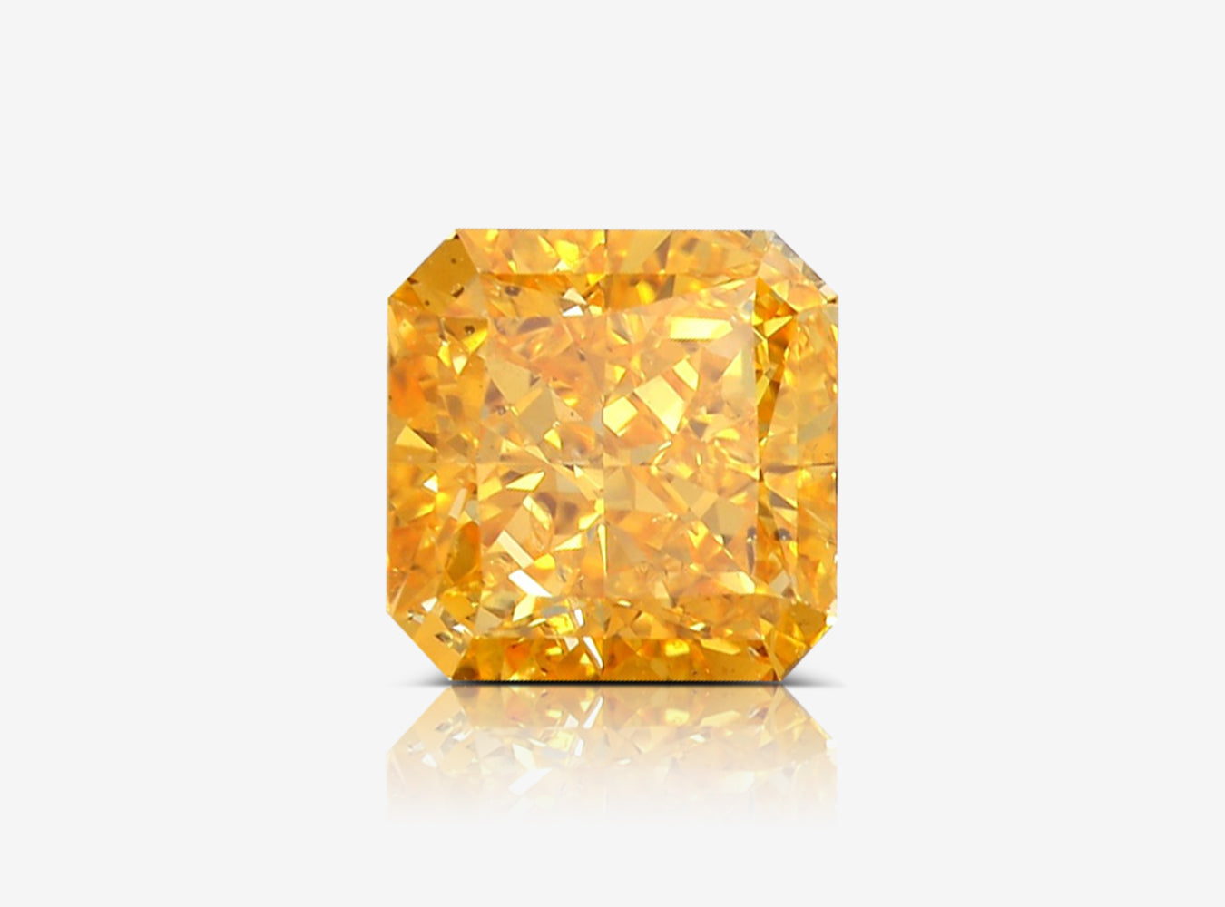 2.02ct RAD Vivid Orange SI2 GIA